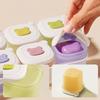 8-Grid Soup Ice Grid with Scales with Lid Food Meal Molds Freezer Ice Cube Molds  Baby Food Storage