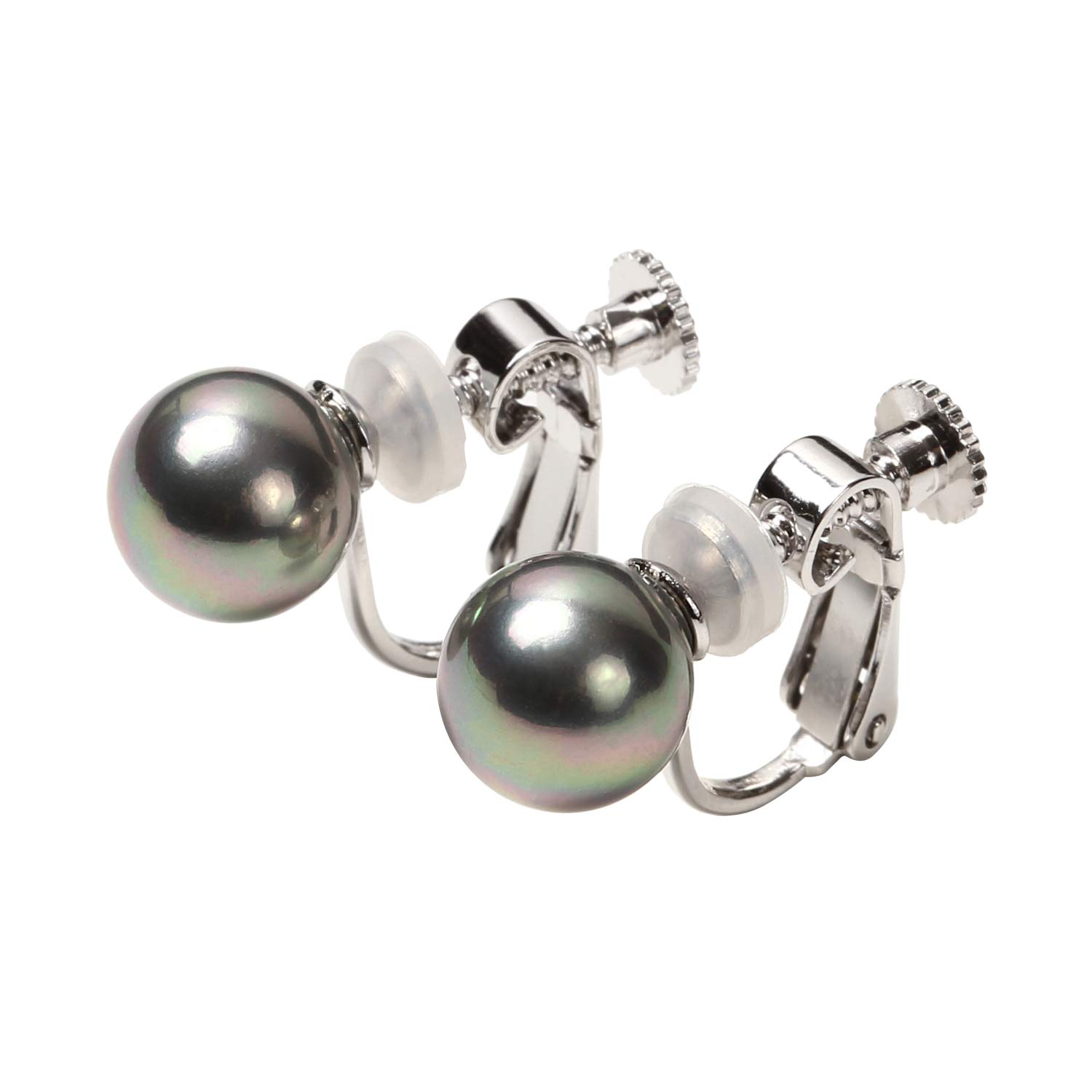 

серьги Yumi Pearl, большие, подходят для церемоний, сделаны в Японии [Производство Katsura], 8 мм, женские, популярные, большие, для случаев, для длительного ношения,