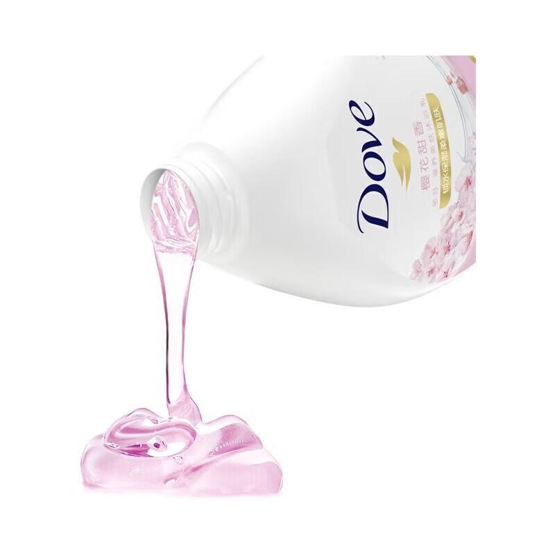 DOVE Nourishing & Moisturizing Body Wash, Cherry Blossom Scent