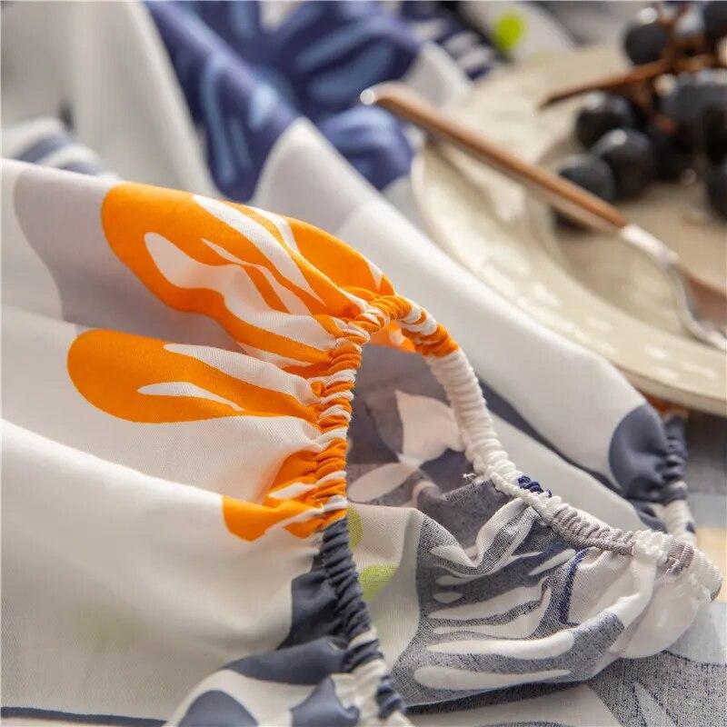 100% Cotton Printed Single-Layer Bed Sheet, Soft And Comfortable Bed Sheet And Mattress Cover Fixed By Elastic Band.