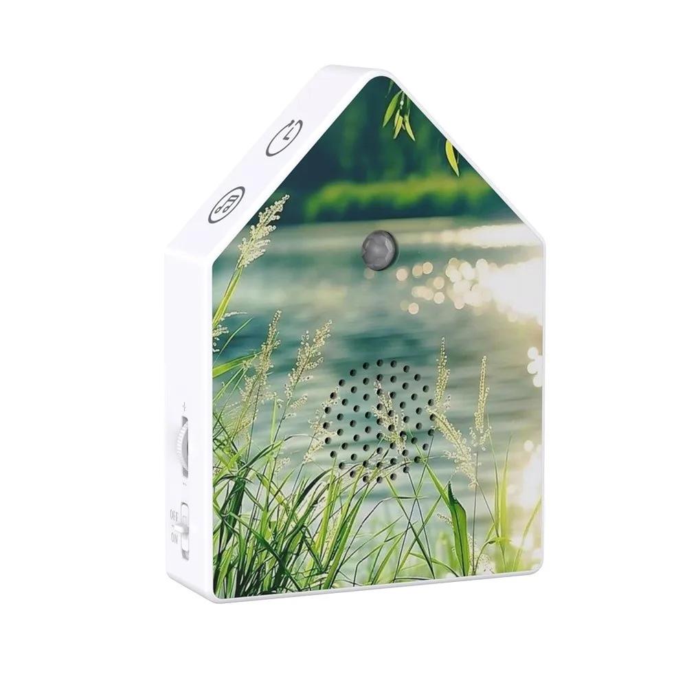 Realistic Bird Chirping Sound Bird Sound Music Box Lightweight Motion Sensor Bird Chirping Sound Box Portable Table/Wall Mount