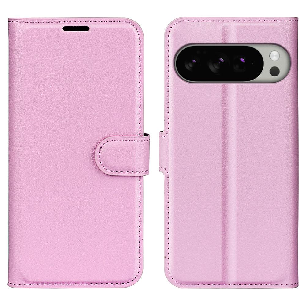 For Google Pixel 10 Pro XL Wallet Case Litchi Texture Shockproof Leather Flip Stand Phone Cover