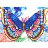 New Special Shape Diamond Painting Colourful Butterfly Modern Pattern DIY 5D Part Drill Cross Stitch