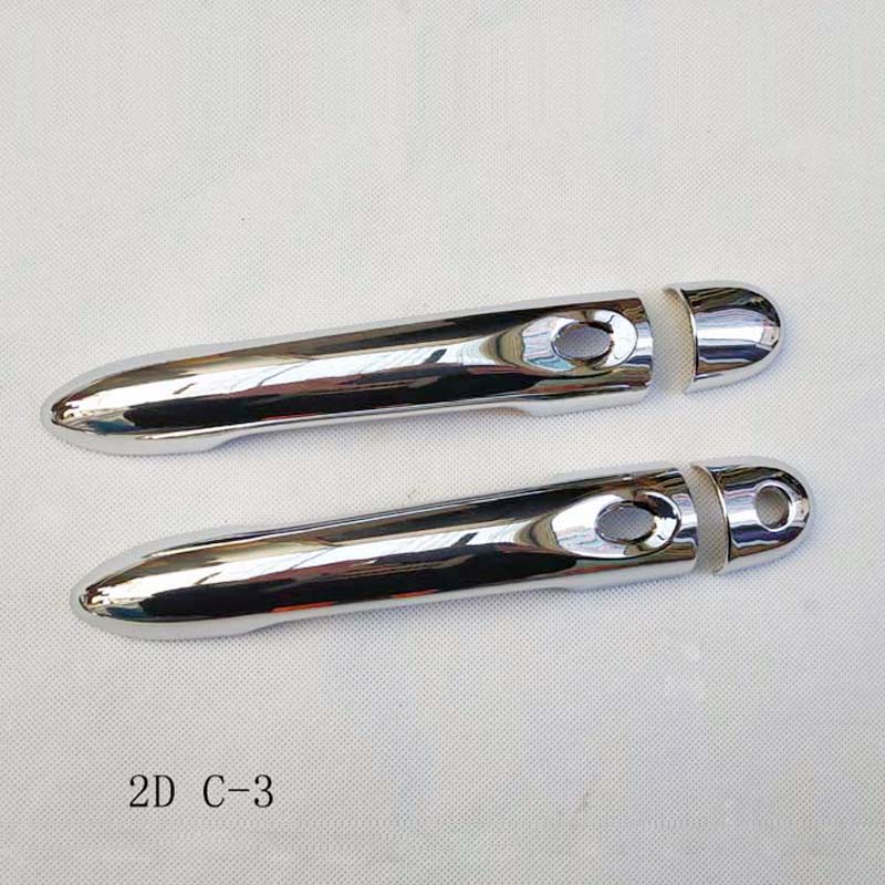 Abs Chrome Door Handle Cover for Renault Megane 3 Iii 2009 2010 2011 2012 2013 2014 2015 2016 Car Accessories Plastic
