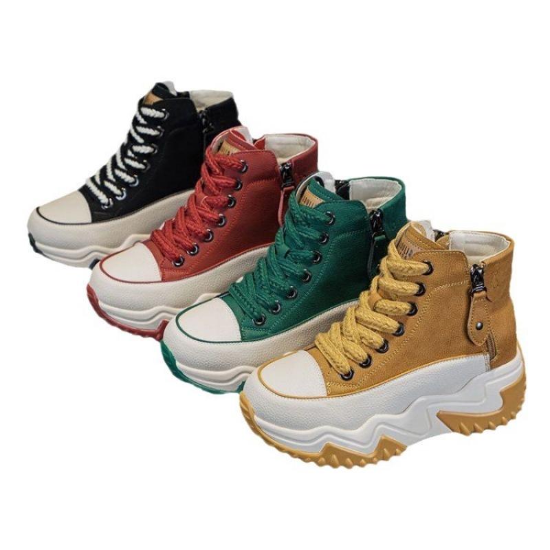 High-top Dad Shoes for Women, New Versatile Shoes, Insole Height-increasing