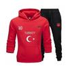 Men's Jogging - NPZ - Turkey - Red - Size XL - Breathable Hoodie