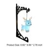 Bookend Lamp Owl Iron Metal Shelf Light Organizer Vintage Decor Figurine for Home Library Reading Room Office Bookshelf Gift
