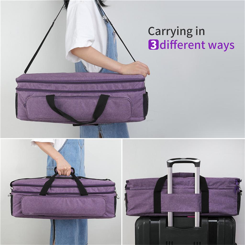 Carrying Tote Bag for Cricut Explore Air/2/Maker Die-Cutting Machine for Cricut Tools Accessories Storage Organizer Tote Bag