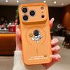 Cute Cartoon Astronaut Case For iPhone 17 Pro Max Funda iPhone 16 15 14 13 Pro Max Magnetic For Magsafe Hybrid Slim Matte Cover