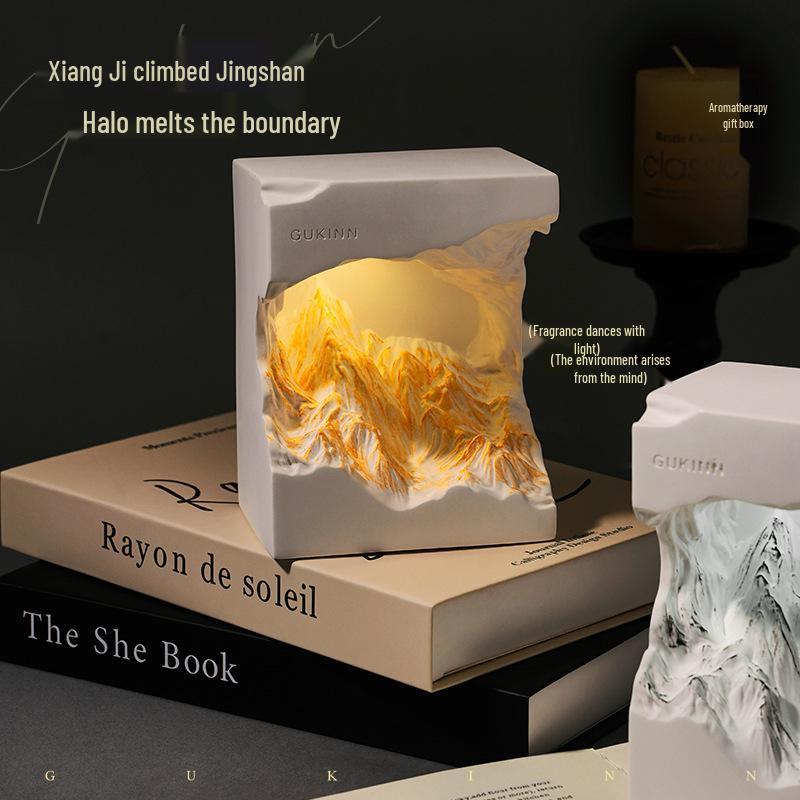 Rizhao Golden Mountain Year of the Horse Fragrance Diffuser Stone Gift Box