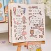 50Pcs Cute Cartoon Patterns Notebook Decoration Phone Water Bottle Decor  Children Boys Girls