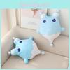 Adorable Blue Water Drop Plush Pillow Cushion For Sofa Cute Stuffed Toy Decor
