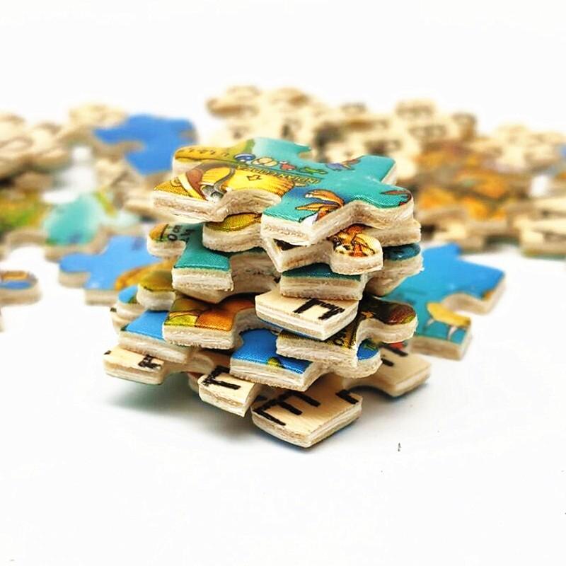 1000 Pieces Puzzle Wooden Puzzle Home Decoration Gift 2mm Thickness