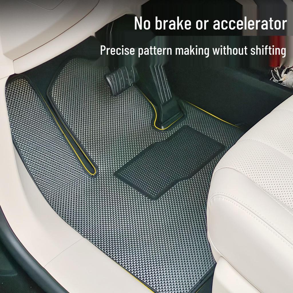 2025 NIO Letao L90 Carbon Fiber TPR Floor Mats - Full Surround, Easy Installation