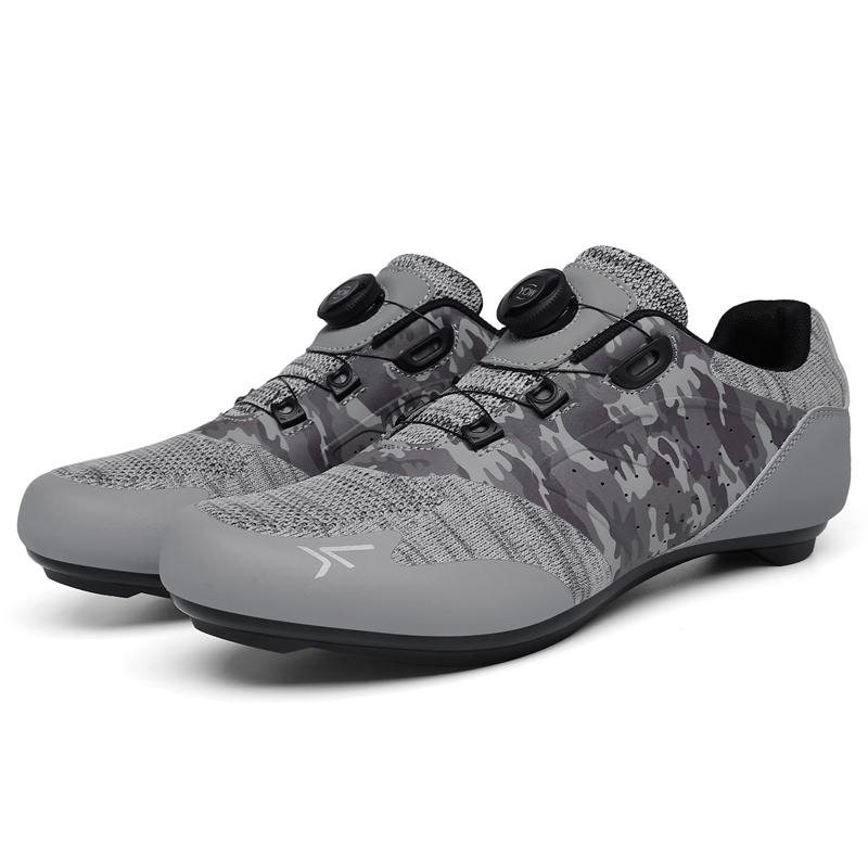 Cycling Shoes Men Breathable MTB Cleat Shoes Self-Locking Racing Road Bike SPD Shoes Lightweight Bicycle Sneakers Large Size 49