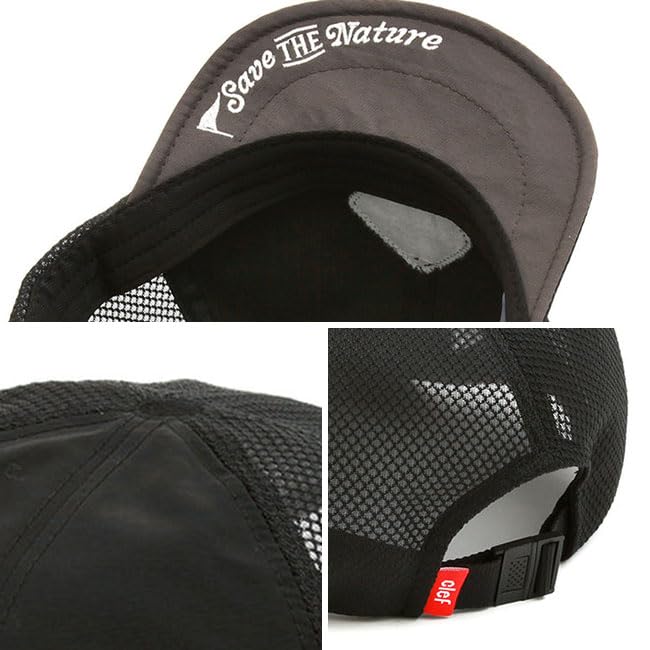 Clef All Mountain Mesh B Black Cap,