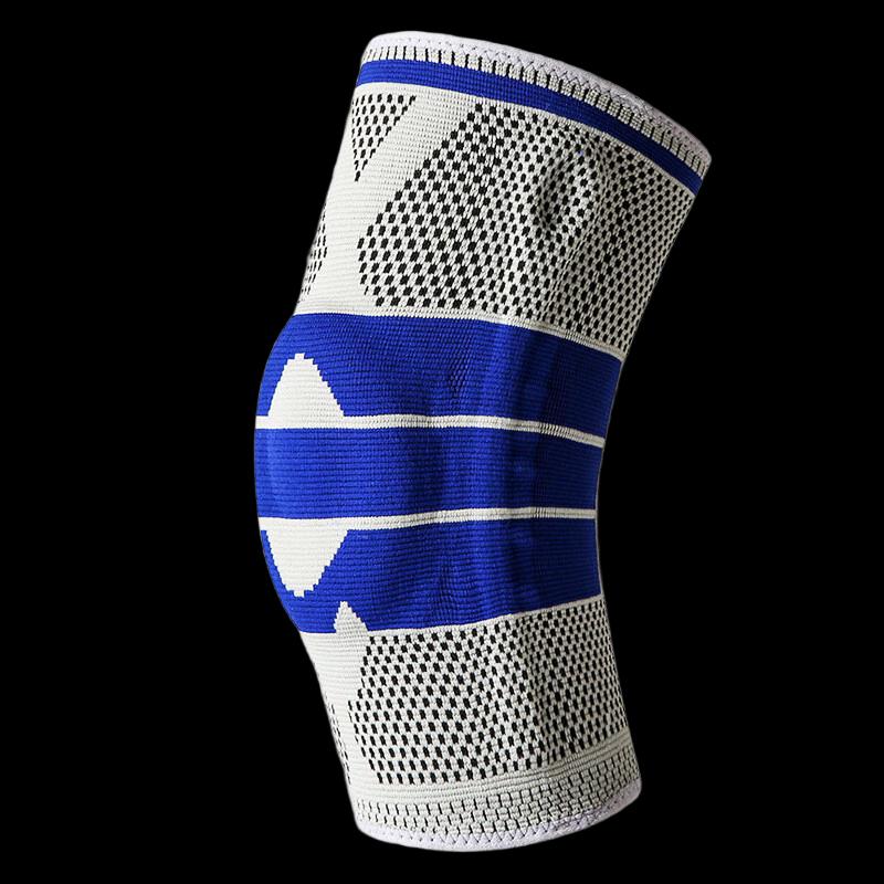 Tingbai Unisex Spring Silicone Sports Knee Brace