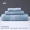 Thickened Pure Cotton Embroidered Bath & Face Towel - Highly Absorbent, Perfect for Home Use or Gifts