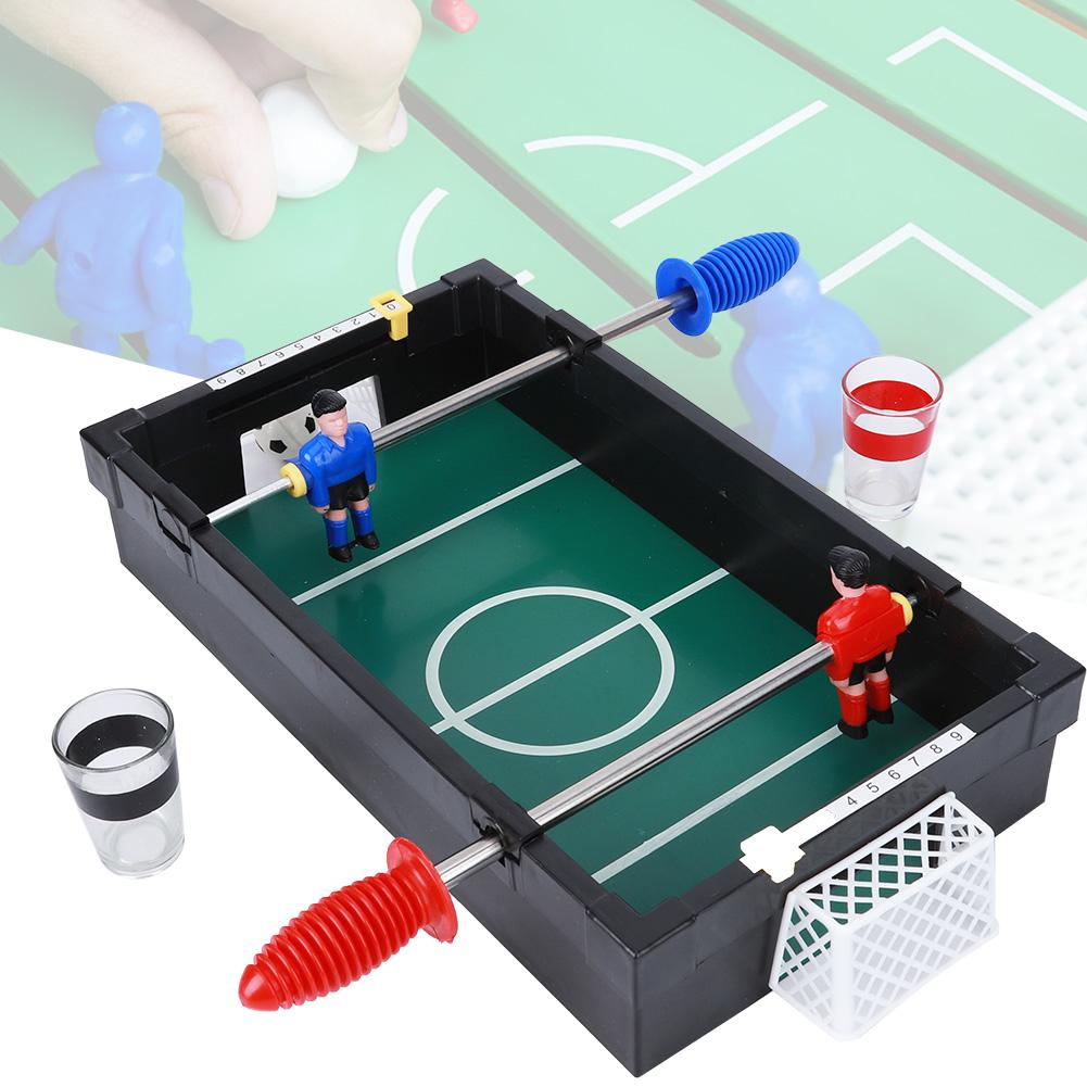 Doppel Menschen Indoor Tischfußball Spiel Mini Desktop Fußball Spielzeug Interaktive Spiele