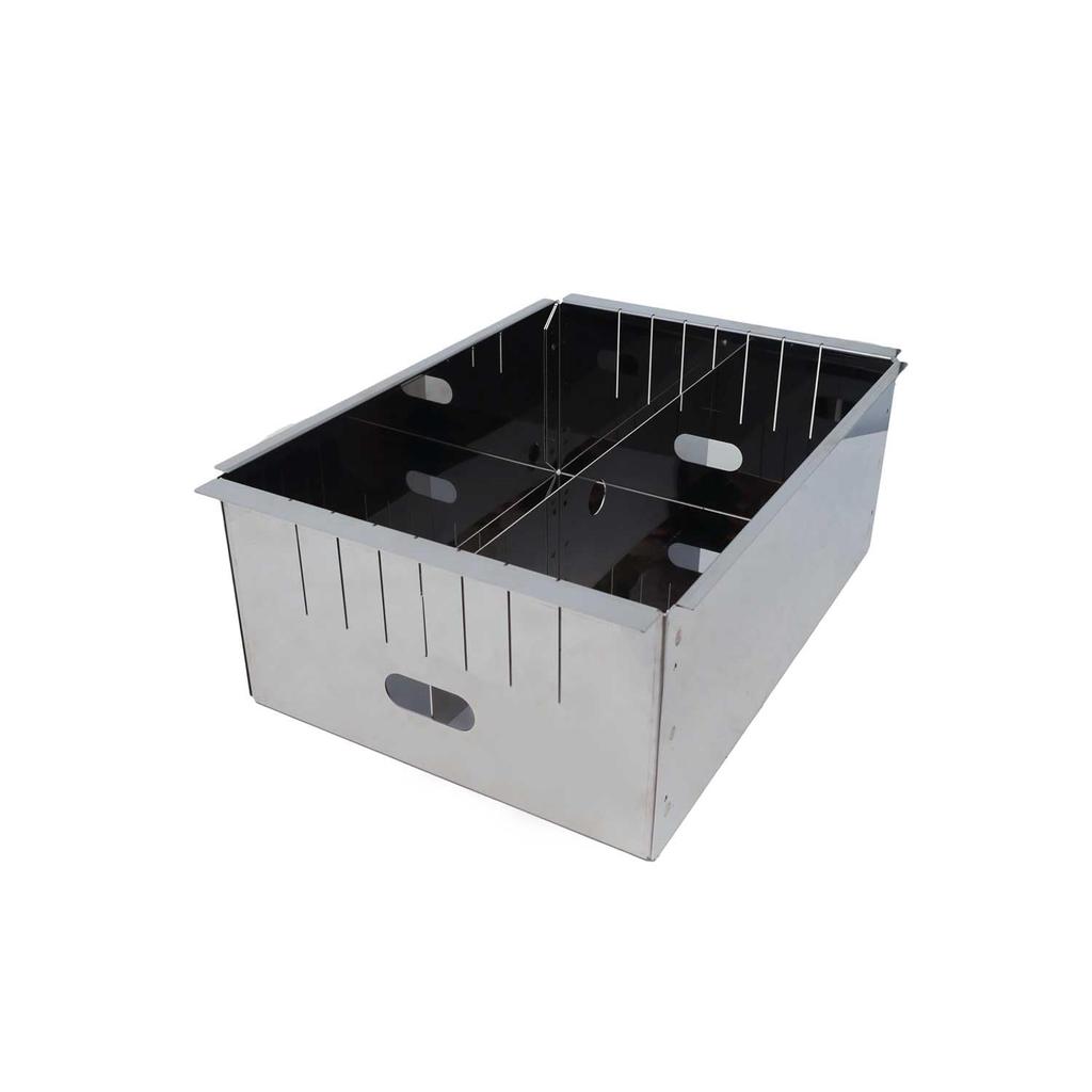 Hot Camp IGT Standard Stainless Steel Tool Box Storage Camping Outdoor Tool (Kitchen Box) HC-75