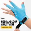 WRELS Three Finger Billiard Gloves Breathable Sweat-Wicking Snooker Glove Elasticity Smooth Lightweight Billiard Training Gloves