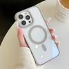 Transparent magnetic attraction for iphone11proma apple air mobile phone case 11plus11 anti-drop 11 male 11 female 11