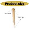 Unique Tassels Ear Clip Earring Stainless Steel Ear Cuff for Women Waterproof Party Jewelry Allergy Free Accessory