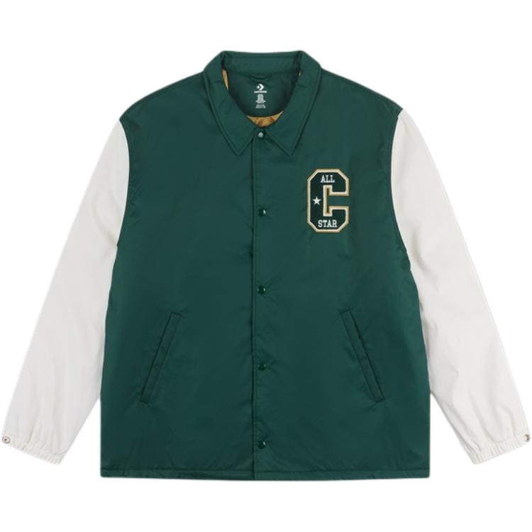 New Converse Retro Color Blocked Coaches Jacket 10027595-A02