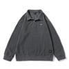 Spring and Autumn Wool Pullover Men's Casual Loose Top Korean Style Fashion Hoodie Warm Jacket