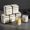 Hot Sale High Quality Handmade 55g Natural Soy Wax Candles for Home Decoration Valentine's Day Scented Vanilla Candles