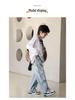 Boys' Straight-Leg Jeans - Spring & Autumn Style, Medium/Large Sizes, Loose Fit