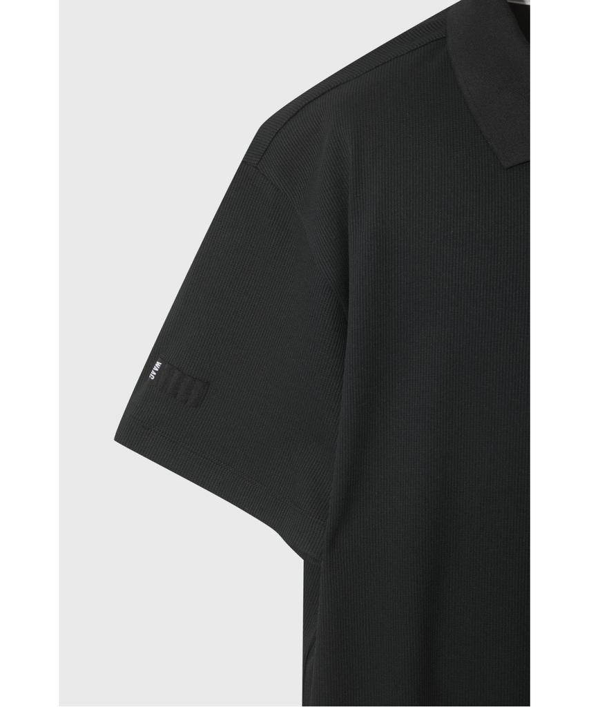 WAAC Men Signature Loose-Fit Cooling Polo Wmtcm26908Bkx