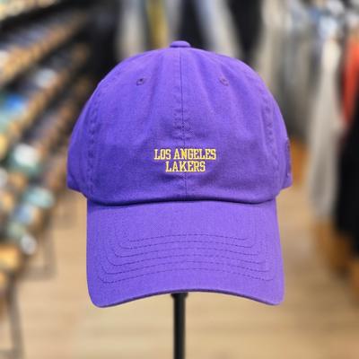 NBA Unisex LAL Team Letter Point Overfit Soft Ball Cap N255AP231P (69)