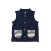 Japanese-Style Cotton-Padded Waistcoat for Spring and Autumn Tops Children's Clothing