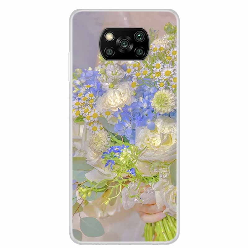 Phone Case For Xiaomi Poco X3 Pro TPU Back Cover Poco M6 Pro 4G F6 F5 F3 X6 X5 Transparent Clear Casing Soft Bumper Cats Fundas