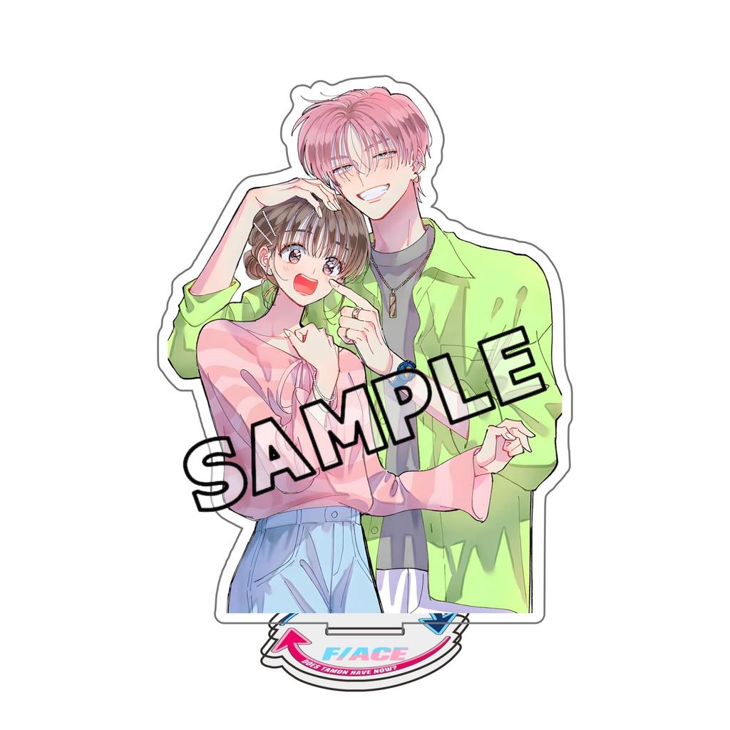 Tamon-kun Ima Docchi!?/Tamon's B-Side Anime Acrylic Stand Keychain Tamon Fukuhara Utage Kinoshita Double Sided HD Print Ornament