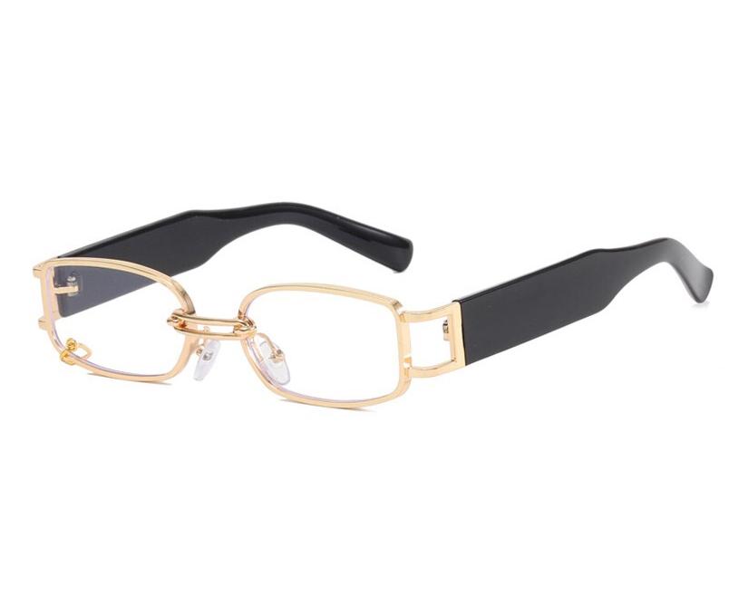 Rectangle Shape Sunglasses Woman Korean New Stylish Cool Men'S Sun Glasses  Uv Protection Female Sun Glass