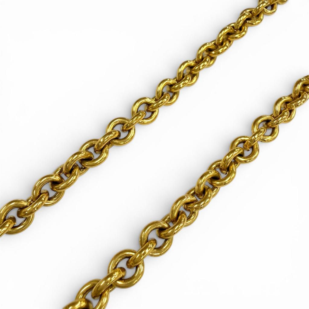 Excellent CHANEL Necklace 1994 gold Women 94P Used
