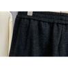 Plus Size Women Winter Fleece Thickened Lace Hem Wide Leg Casual Pants