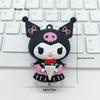 Cartoon KT Cat Keychain: Soft PVC Rubber Sanrio Bag Pendant DIY Accessory