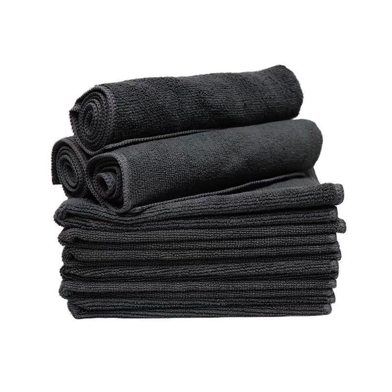 10pcs microfiber cleaning cloth, super soft dry absorbent, car wash towel, dish towel, multi-functional cleaning towel