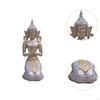 Buddha Figurine: Tranquil Meditation Sculpture for Home Decor