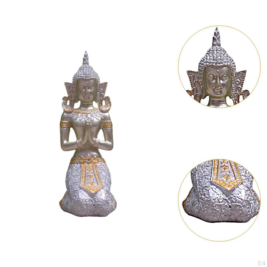 Buddha Figurine: Tranquil Meditation Sculpture for Home Decor