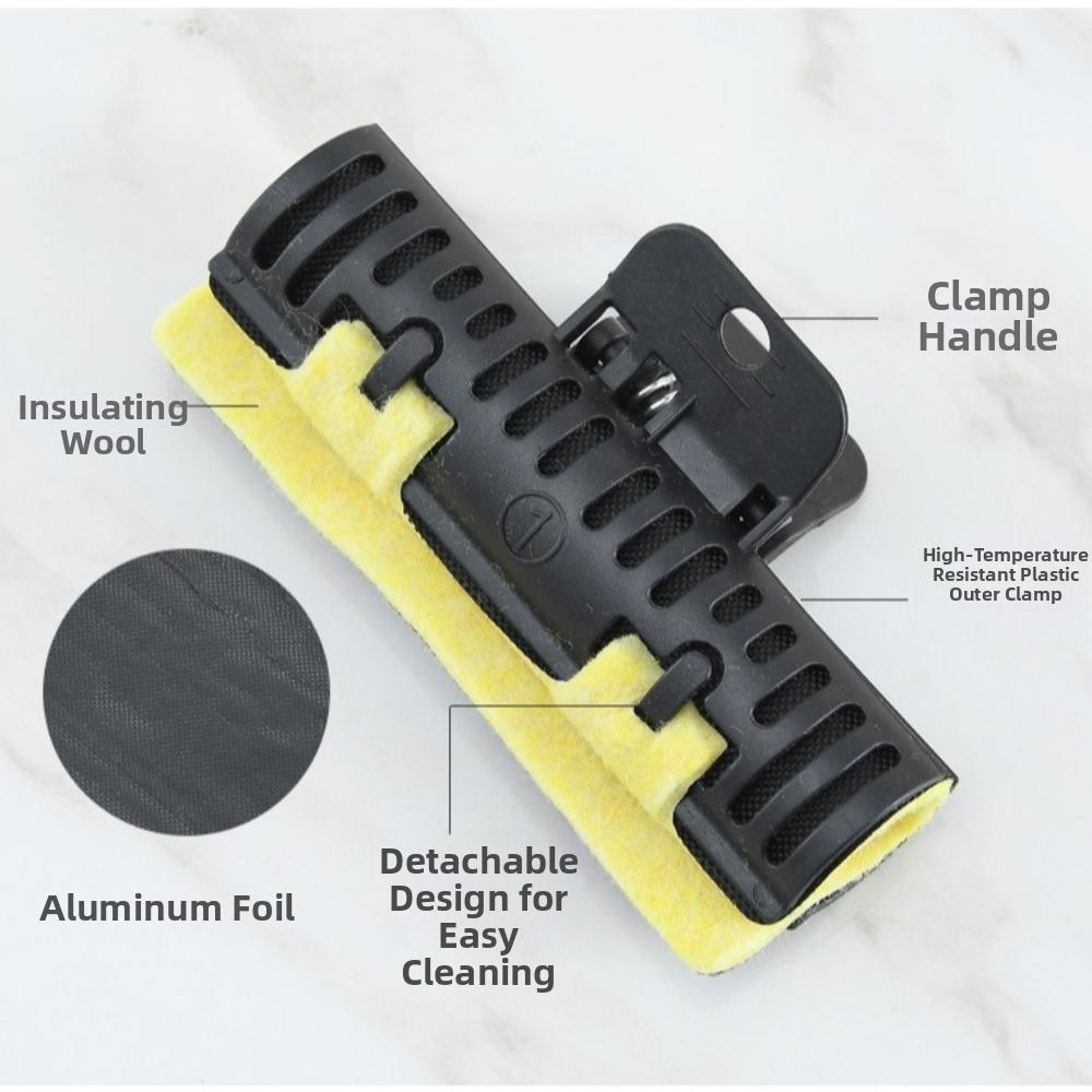 Heat-resistant Perm Rod Clips Universal Styling Tools Wave Hair Maker Hairdressing Clamps