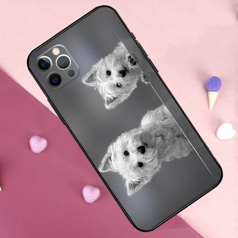Westie Dog Phone Case For iPhone 17 Pro Max 14 15 16 Plus 11 Pro Max 12 13 Mini 16e 17 Air Back Cover