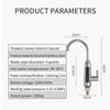 3000W Electric Water Heater Kitchen Faucet Instant Hot Water Heater Faucet Hot Cold Water Dual-Use LCD Display Instant Heating