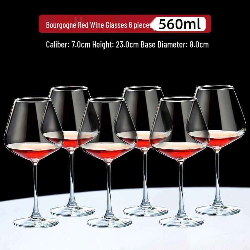European Style Handmade Glass Stemware