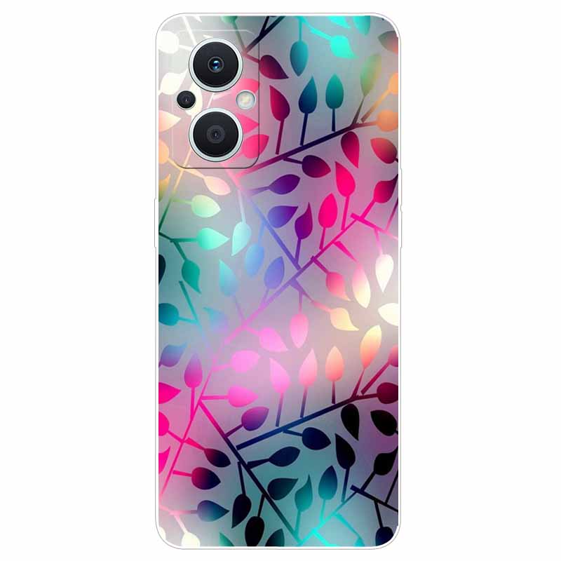 Soft Case for Reno8 Lite Cover Print TPU Silicone Clear Funda Cases for OPPO Reno 8 Lite 5G Case Reno8Lite Slim Landscape Cat
