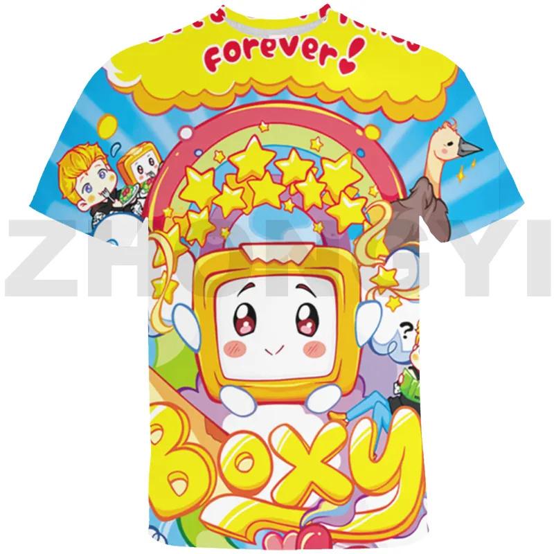 3D print men women T-shirt Kids Box game Cartoon Short Sleeve Summer Tee tops Boys Girls Casual t-shirt Tops