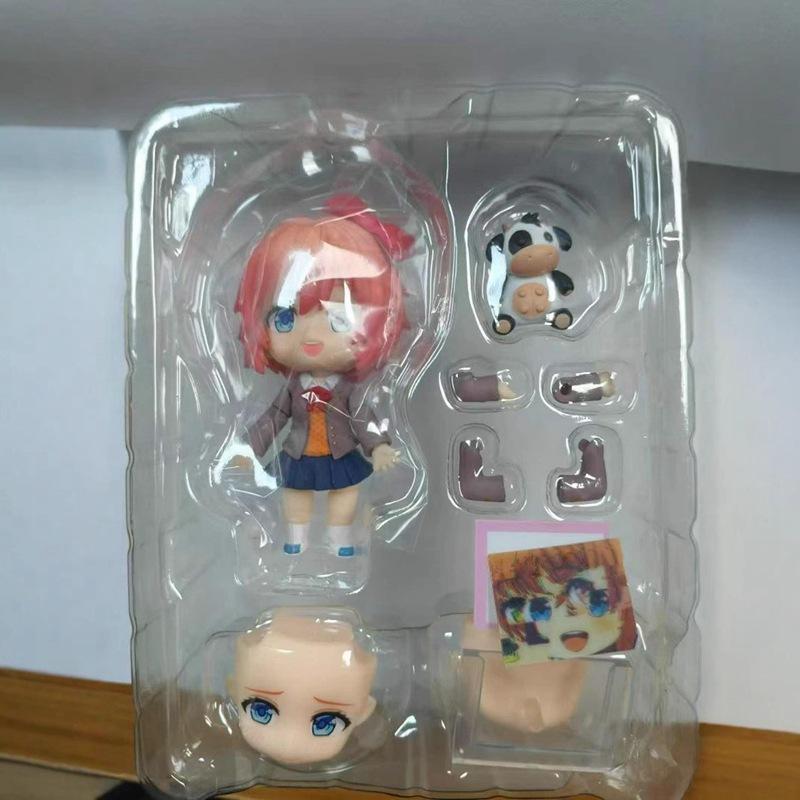 Doki Doki Literature Club! Sayori 2025 cute girl Articulated Figure Model Toys Christmas Gift 10cm In  Box